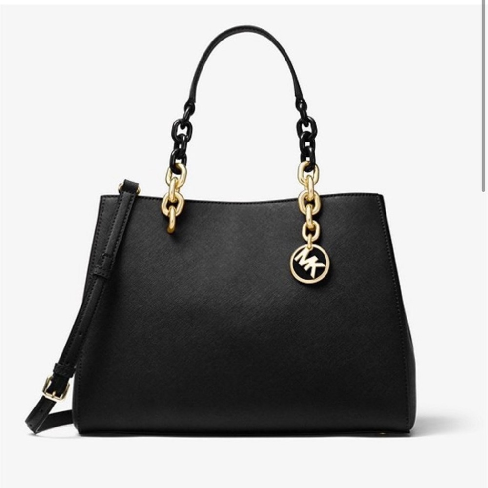 Michael Kors Cynthia Saffiano Leather Satchel
